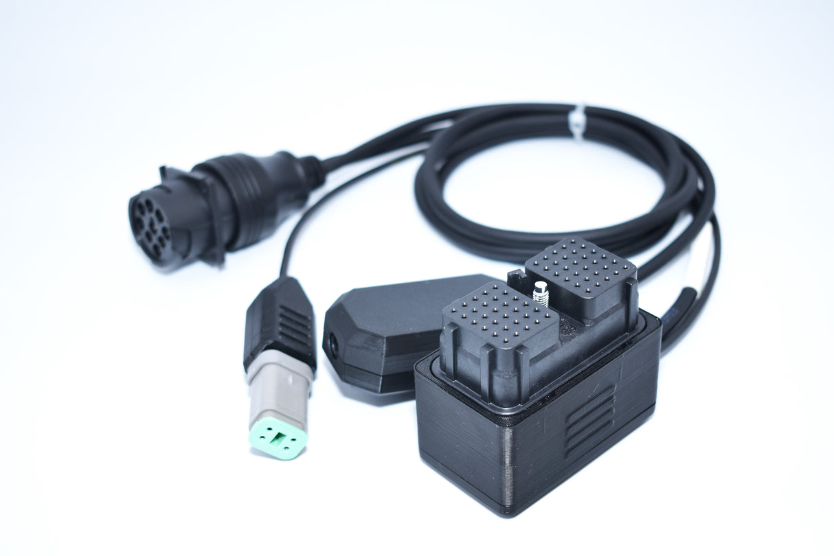 Cummins CM2150 Bench Cable, 9-Pin Deutsch, 1.5m, with power and CAN termination switches, CreativeOBD Ltd