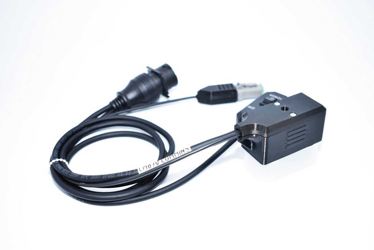 Cummins CM870 Bench Cable, 9-Pin Deutsch, 1.5m, for ECU diagnostics and programming, CreativeOBD Ltd