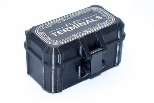 Black box labeled 'Flex Terminals' on a white background, FLK4.2