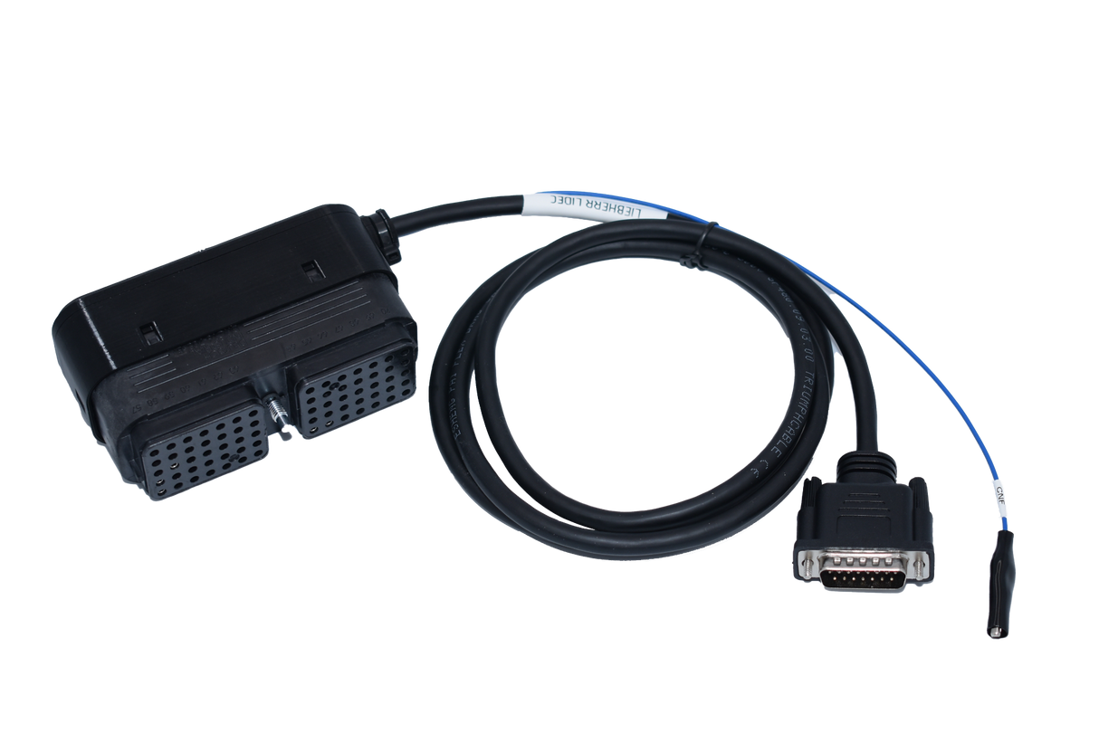 LIEBHERR LIDEC ECU2HD BAM Bench Cable, UK made, CreativeOBD