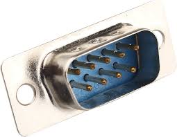 Standard D-sub connector male DB9
