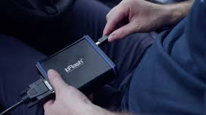 bFlash Slave Tool OBD cables, USB cable, and power supply