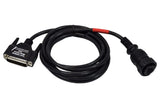 Heavy-duty Alientech 144300K230 Massey Ferguson 16-pin round tractor diagnostic and tuning cable for secure KESSv2 and KESS3 ECU remapping. Genuine UK stock.