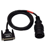 Alientech 144300K235 Cummins and VW Truck 9-pin round diagnostic cable for secure KESSv2 and KESS3 ECU remapping. Genuine UK stock.