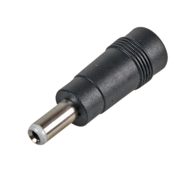 2.5mm DC Power Socket to 2.1mm DC Power Plug Adaptor