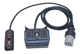 Caterpillar ADEM ECM bench cable connector for secure ECU programming and diagnostics
