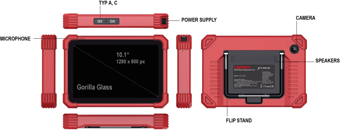 Launch X-431 EURO LINK