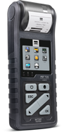 GYS Battery tester with digital display and control buttons on a white background