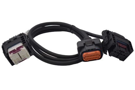 Premium Land Rover MD1CP007 ECU bench cable for 3.0 D200/D250/D300/D350 MHEV engines. OEM connectors, tested for reliability. Fast UK shipping.
