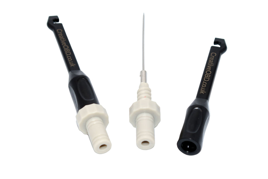 2Pc Wire Piercing Probe Kit | 4mm Banana plug Connection