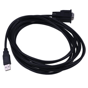 CAT USB Replacement Cable for Comm 3 Adapter – 2m, USB 2.0 Male to HD15 Male, CreativeOBD Ltd