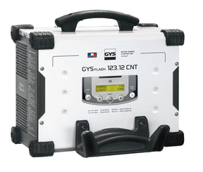GYSFLASH 123.12 CNT FV is a high-power 120 A CONNECTED charger with inverter technology