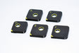 Korhex positioning mask set containing masks A, B, D, E and F; Mask C is not included