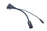 CreativeOBD Scanmatik to KESS3 adapter cable with integrated TunerWire TW1 electronics and separate power input lead