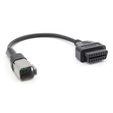 OBD2 to 6 Pin Adapter Cable - ATV / UTV product image