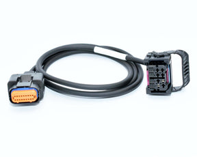 Bosch MD1CP001 Mercedes-Benz bench harness cable, 1.5 m, labeled PWR GND IGN CAN-H CAN-L for ECU flashing