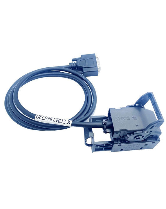 Mercedes Delphi CRD3.X bench programming cable harness for use with flasher tool. Used for easily connecting to ECUs on the bench without the risk of bending pins, and also saves a lot of time and Time is money. CRD3.E1 / CRD 3.40 / CRD 3.50. Chip tuning, remapping and diagnostic use