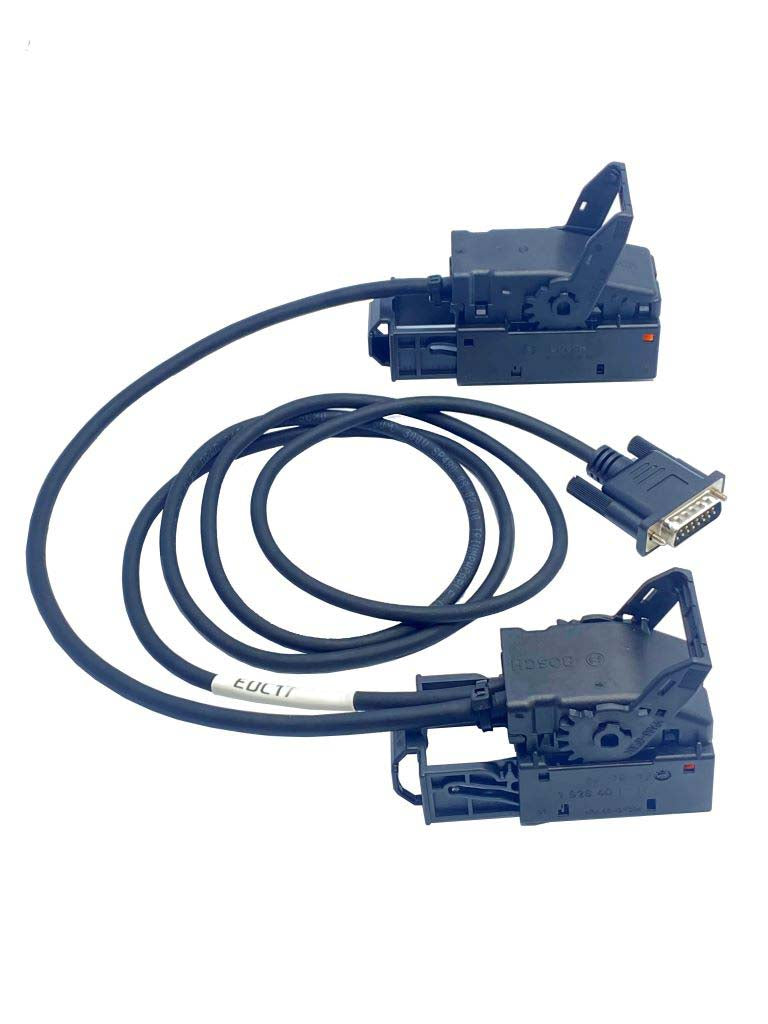 Bosch EDC17CP22 VOLVO ECU Bench Cable Harness for use with flasher tool. Used to easily connect directly to ECUs without the risk of bending pins, eliminates pinout issues, and also saves a lot of time.