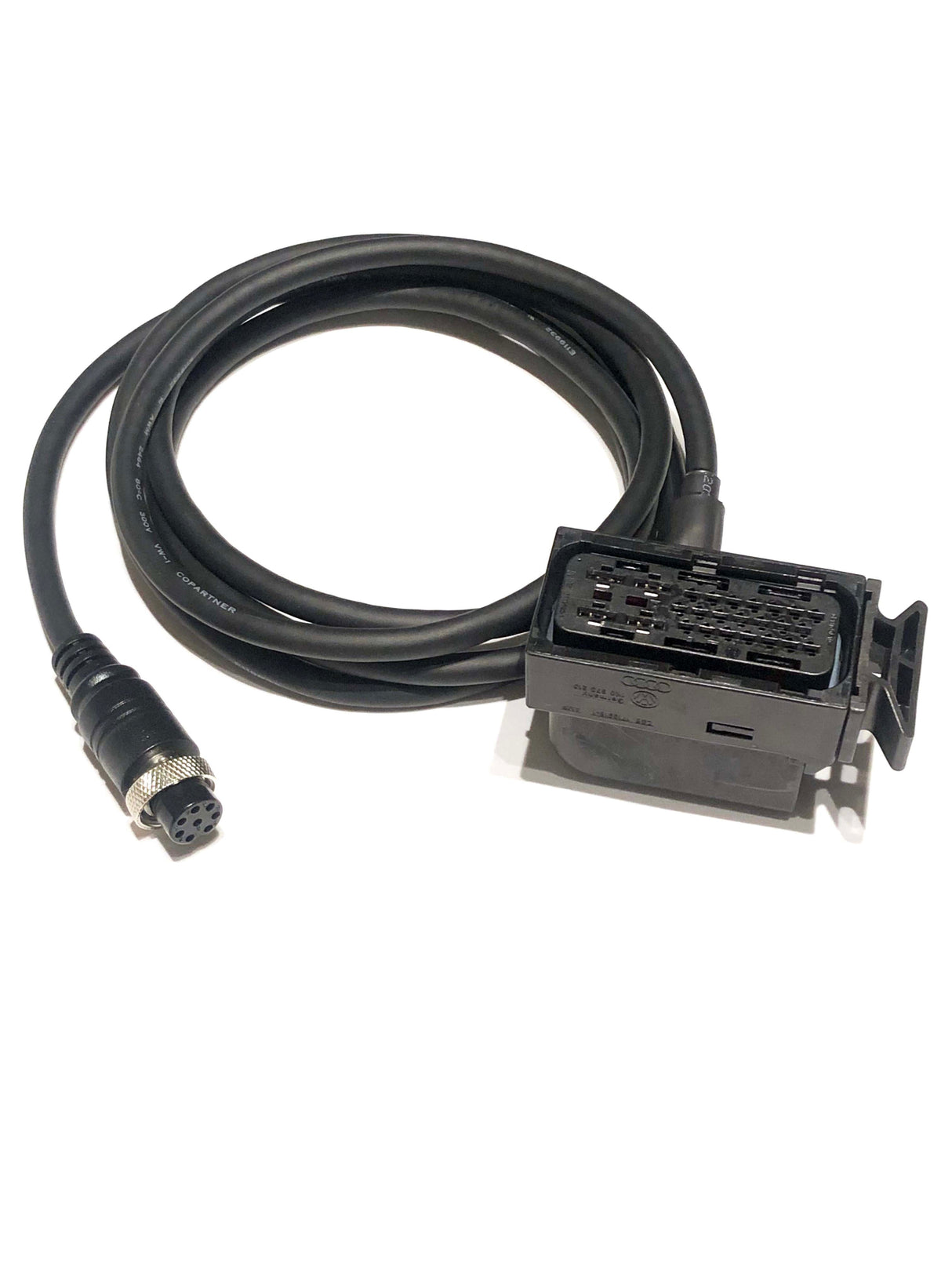 VAG DQ200 DSG TCU programming cable. Easy, stable connections for bench read/write with your flasher tool. Reliable, workshop‑ready. FLEX