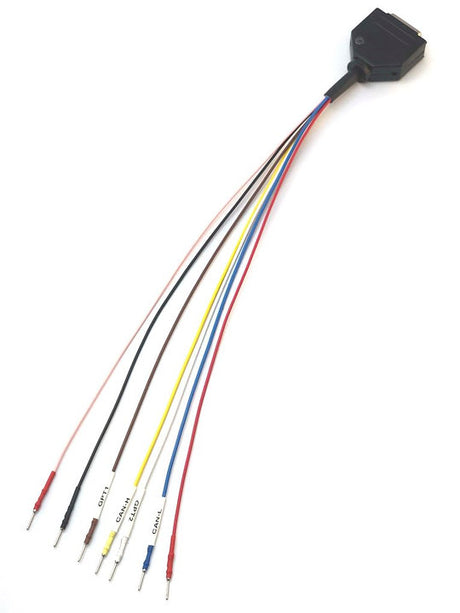 Adapt Autotuner bench cables to MMS Flex. 30 cm adapter with CAN toggle switch for fast bench setup and troubleshooting. Pro-grade, workshop ready.