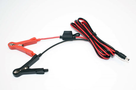 Power Adapter Cable Crocodile to DC 5.5mm x 2.1mm 3.0m